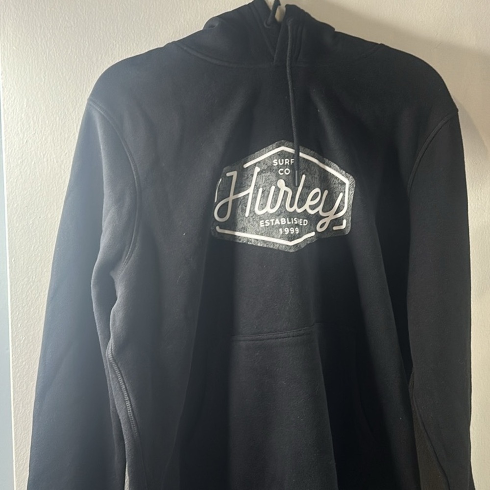 Hurley Men's Black Pullover Sweater